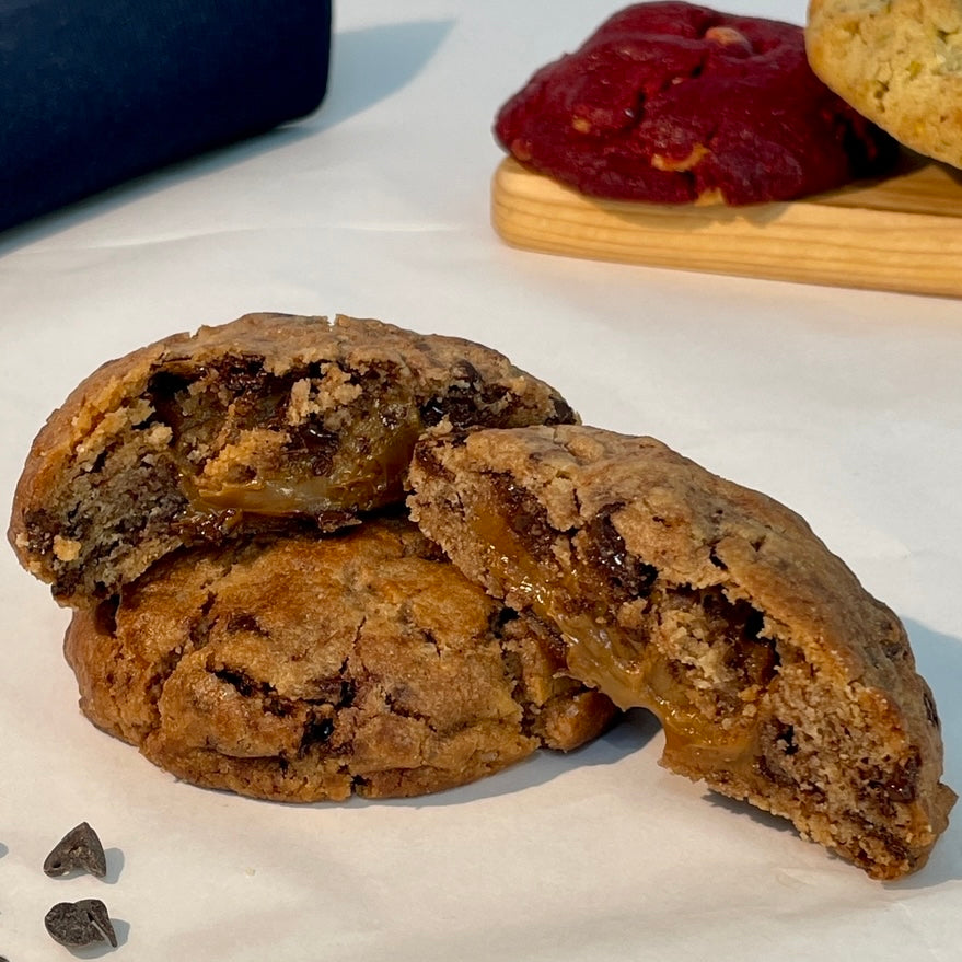 Cookie recheado de Doce de Leite