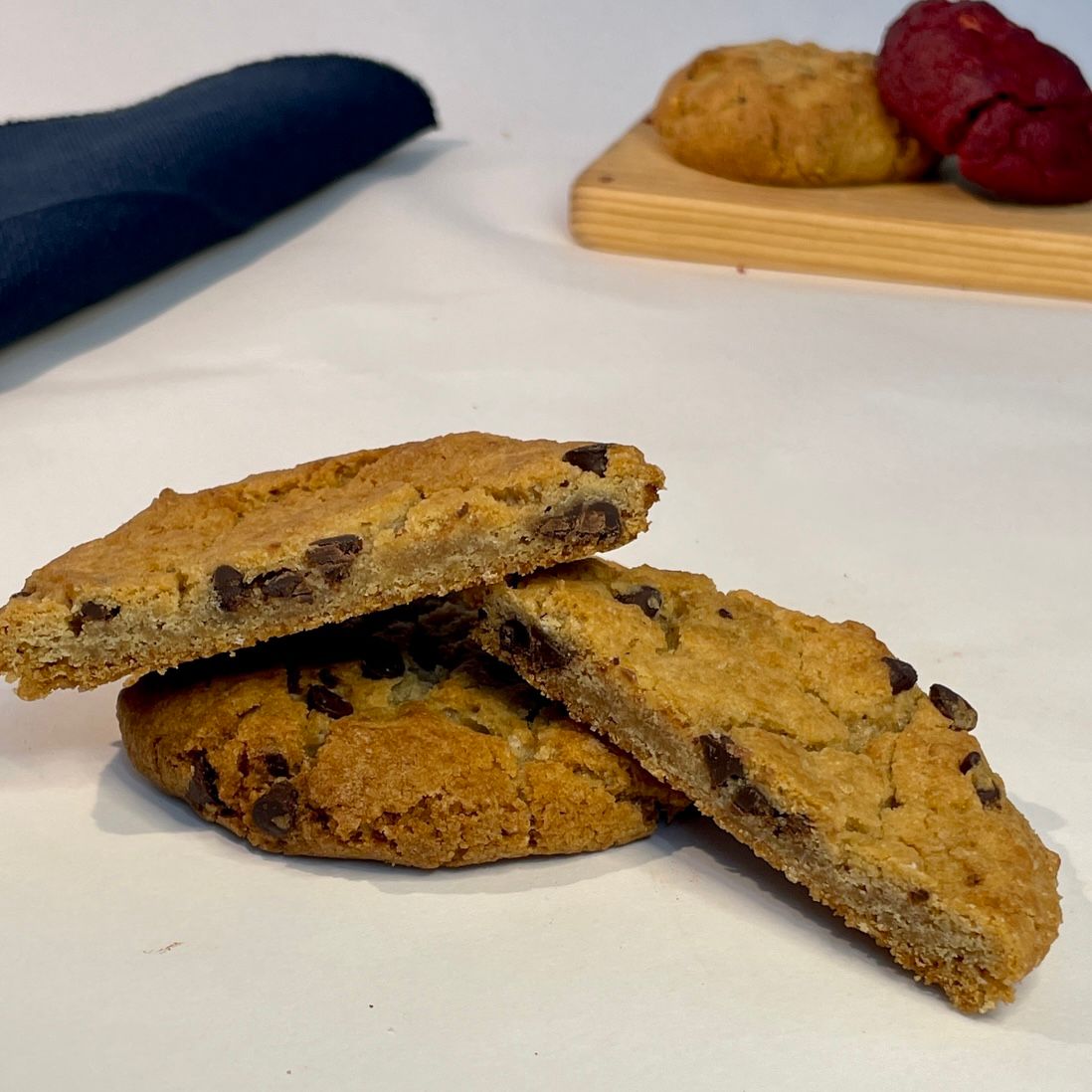 Cookie de Baunilha com Pepitas de Chocolate
