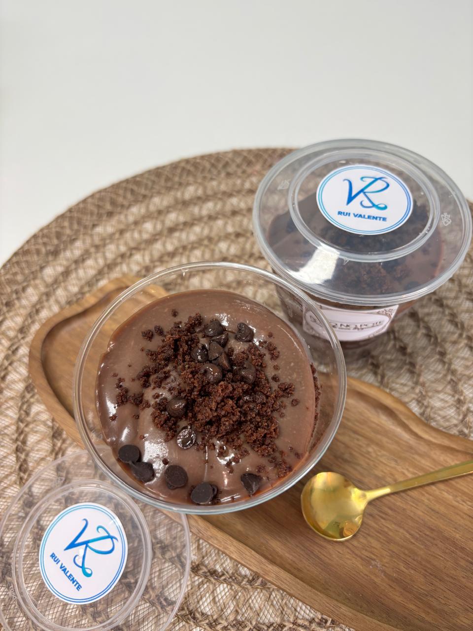 Bolo no Pote de Chocolate com Recheio de Brigadeiro