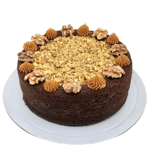 Pool Cake - Chocolate com recheio de doce de leite e nozes