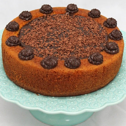 Pool Cake de Cenoura e Brigadeiro