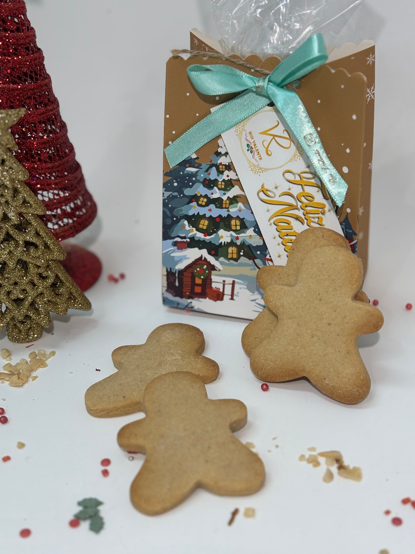 Mini Bonecos Gingerbread