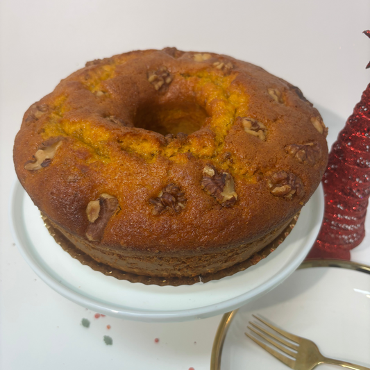 Bolo Cenoura com Nozes