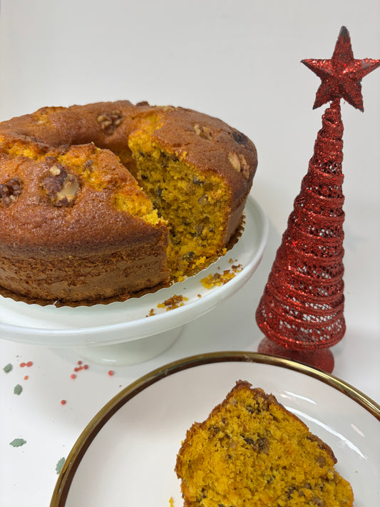 Bolo Cenoura com Nozes